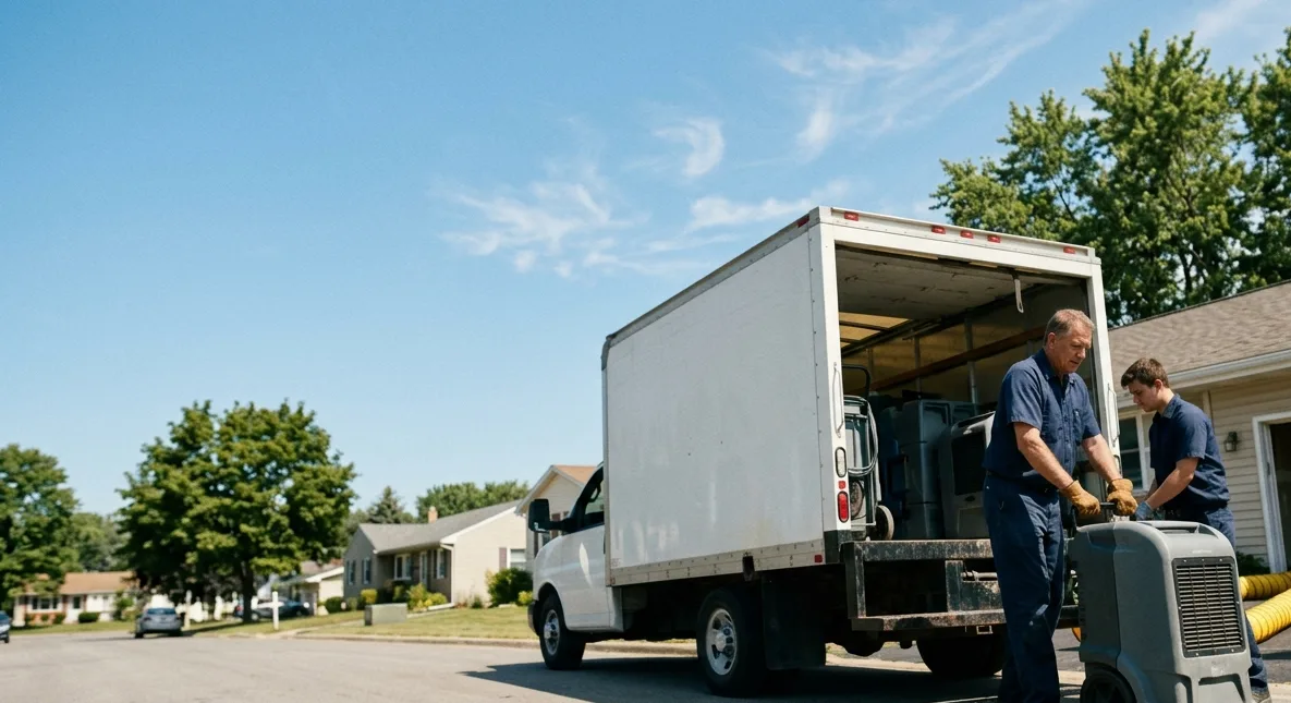 Water Damage Cleanup in Green Springs, OH near me